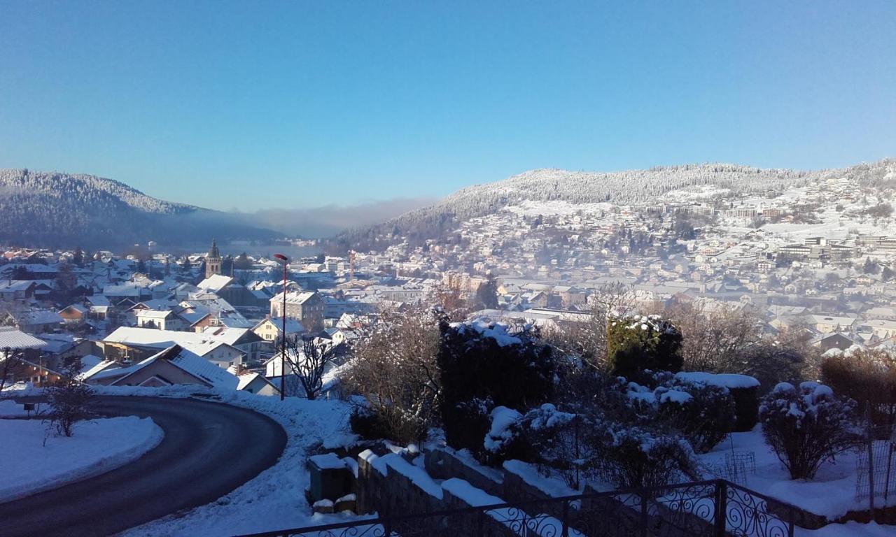 Studio Cosy Avec Vue Sur Lac Et Montagne A Gerardmer 30 M² 外观 照片